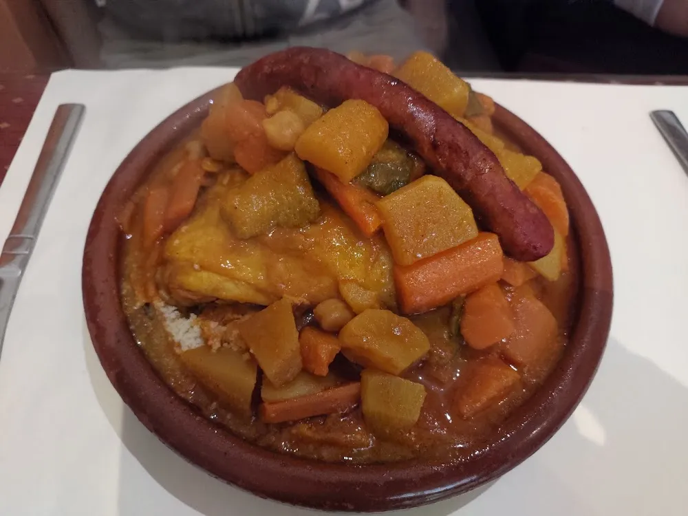 Couscous Poulet Merguez 7 Légumes